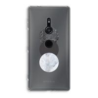 Marmeren cirkels: Sony Xperia XZ2 Transparant Hoesje