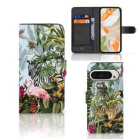 Telefoonhoesje | Met pasjeshouder | voor Google Pixel 9 | 9 Pro Jungle