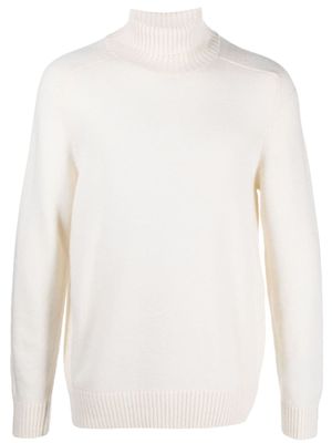 Circolo 1901 pull en maille fine à col roulé - Tons neutres