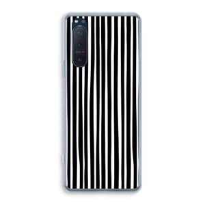 Stripes: Sony Xperia 5 II Transparant Hoesje