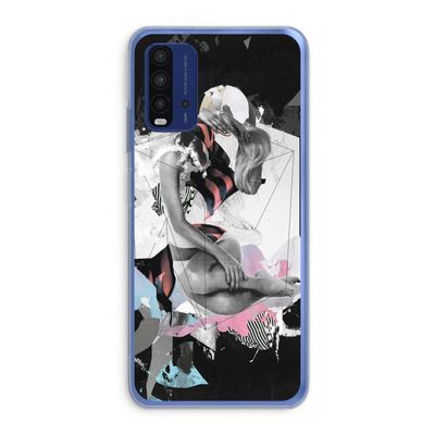 Camouflage de sommeil: Xiaomi Redmi 9T Transparant Hoesje