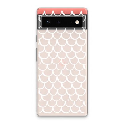 Dakpannetjes: Google Pixel 6 Transparant Hoesje
