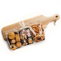 Snijplank met koekjes en chocolade groot