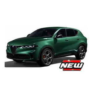 Modelauto/speelgoedauto Alfa Romeo Tonale - groen - schaal 1:24/19 x 8 x 6 cm