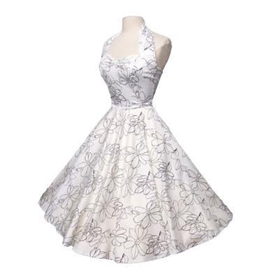 Vivien Of Holloway Halterneck Narnia Dress White-XS | 46% korting Vivien Of Holloway Halterneck Narnia Dress White-XS | 46% korting