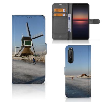 Sony Xperia 1 II | Flip Cover | Schaatsers