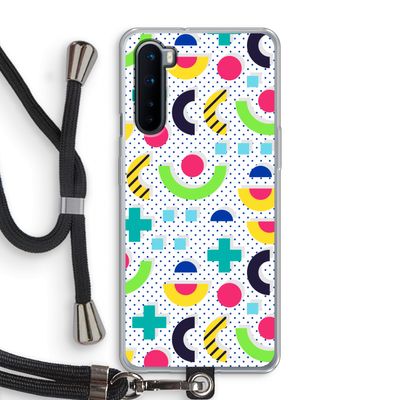 8-bit N°1: OnePlus Nord Transparant Hoesje met koord