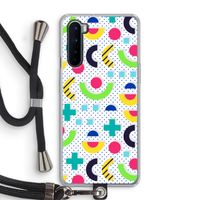 8-bit N°1: OnePlus Nord Transparant Hoesje met koord