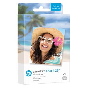 HP Sprocket Paper 3.50 x 4.25 20 Pack