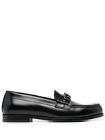 Valentino Garavani mocassins VLogo en cuir - Noir