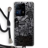 Vexx Black Mixtape: Xiaomi Mi Mix 4 Transparant Hoesje met koord