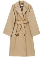 Burberry trench en coton à carreaux - Tons neutres