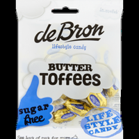 De Bron Butter Toffees Sugarfree 70 g bij Jumbo - thumbnail