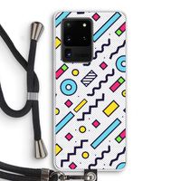 8-bit N°8: Samsung Galaxy S20 Ultra Transparant Hoesje met koord