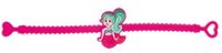 LG Imports armband zeemeermin meisjes 19 cm roze - thumbnail