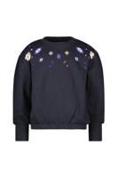 Like Flo Meisjes sweater artwork - Danee - Navy blauw