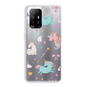 Fantasiewereld: Oppo A95 5G Transparant Hoesje