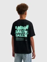 Ballin Amsterdam Paradise House T-Shirt Kids Zwart - Maat 140 - Kleur: Zwart | Soccerfanshop