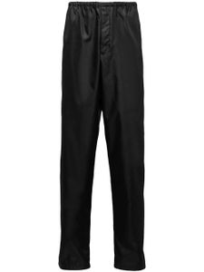 Prada pantalon de jogging en nylon recyclé - Noir