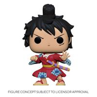 One Piece POP! Television Vinyl Figure Luffy in Kimono 9cm