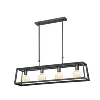 Light depot - hanglamp Sito taps telesc 4L - zwart - Outlet