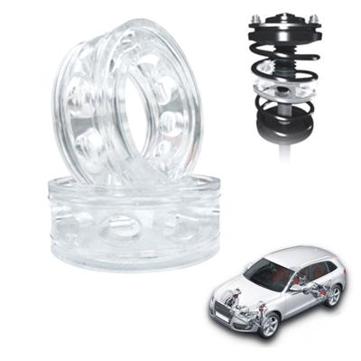 2 PCS Car Auto C+ Type Shock Absorber Spring Bumper Power Cushion Buffer Spring Spacing: 32mm Colloid Height: 60mm