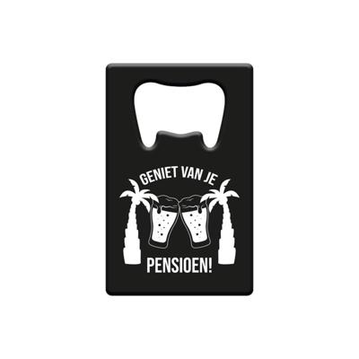 Paperdreams Flesopener metaal - pensioen
