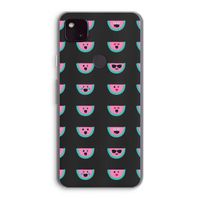 Smiley watermeloenprint: Google Pixel 4a 5G Transparant Hoesje