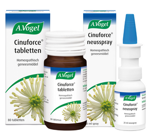 A.Vogel Cinuforce Tabletten 80TB + Neusspray 20ML Combiverpakking