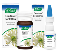 A.Vogel Cinuforce Tabletten 80TB + Neusspray 20ML Combiverpakking - thumbnail