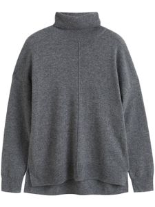 Chinti & Parker roll-neck wool blend jumper - Gris