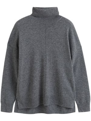 Chinti & Parker pull en laine mélangée à col roulé - Gris