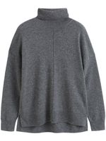 Chinti & Parker roll-neck wool blend jumper - Gris