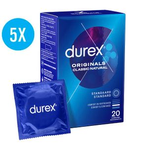 Durex Originals  Classic Natural condooms Maxi Pack