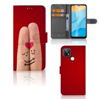 OPPO A15 | Wallet Case | met Pasjes | Liefde - Origineel Romantisch Cadeau