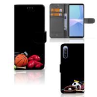 Sony Xperia 10 III | Wallet Case | met Pasjes | Sports Sony Xperia 10 III | Wallet Case | met Pasjes | Sports