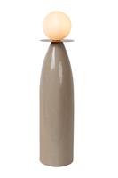 Lucide FIGARO - Tafellamp - Ø 12 cm, H 53,5cm - 1xG9 - Grijs
