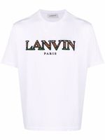 Lanvin t-shirt à logo imprimé - Blanc - thumbnail