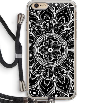 Roses Are Red: iPhone 6 PLUS / 6S PLUS Transparant Hoesje met koord