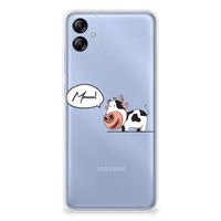 Samsung Galaxy A04e Telefoonhoesje met Naam Cow - thumbnail