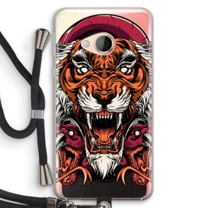 Tiger and Rattlesnakes: HTC U Play Transparant Hoesje met koord