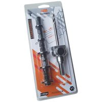 Starter Kit Gatzaaghouder zesk.11 125mm Centreerboor + 5 adapters Mandrex voor hout en metaal
