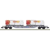 MiniTrix 15495 N containerwagen „coop ®” van de SBB