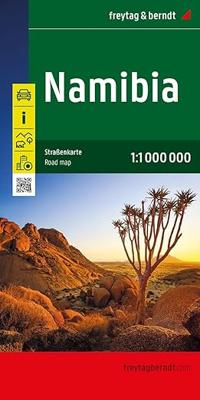 Wegenkaart - landkaart Namibië | Freytag & Berndt