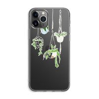 Hang In There: iPhone 11 Pro Max Transparant Hoesje
