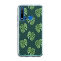 Monstera leaves: Huawei P20 Lite (2019) Transparant Hoesje