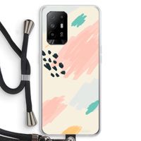 Sunday Chillings: Oppo A94 5G Transparant Hoesje met koord