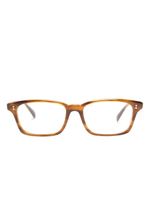 Oliver Peoples lunettes de vue Edelson à monture rectangulaire - Marron - thumbnail