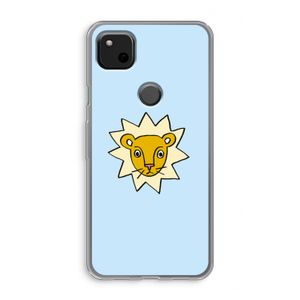 Kleine leeuw: Google Pixel 4a Transparant Hoesje