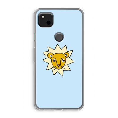 Kleine leeuw: Google Pixel 4a Transparant Hoesje